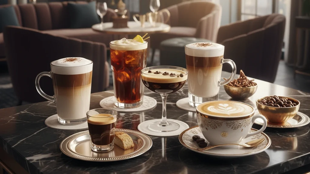 انواع نوشیدنی با قهوه