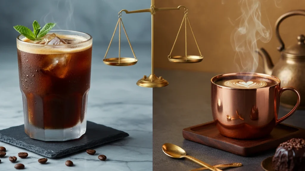 طبع قهوه سرد است یا گرم؟